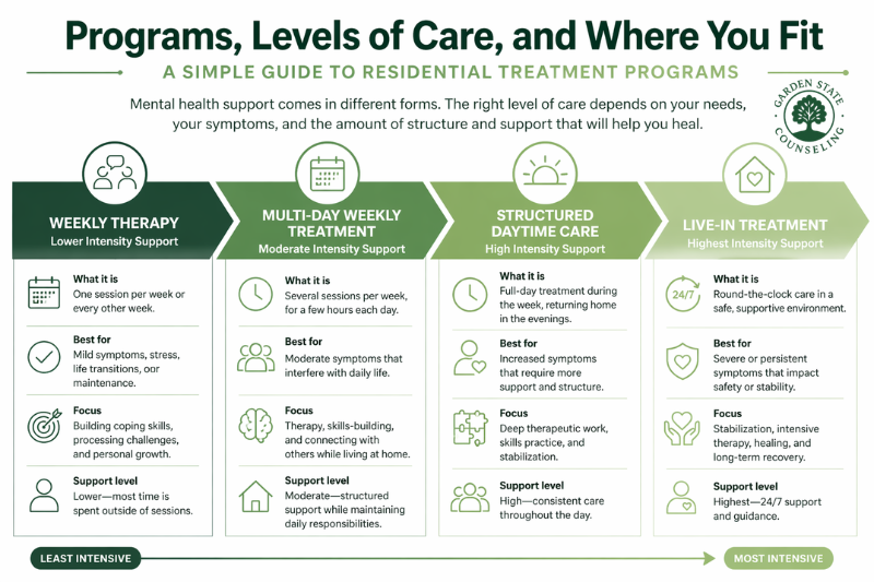 Programs, Levels of Care, and Where You Fit