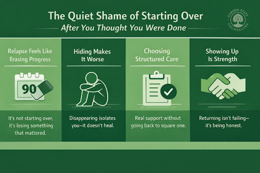 The Quiet Shame of Starting Over After You Thought You Were Done